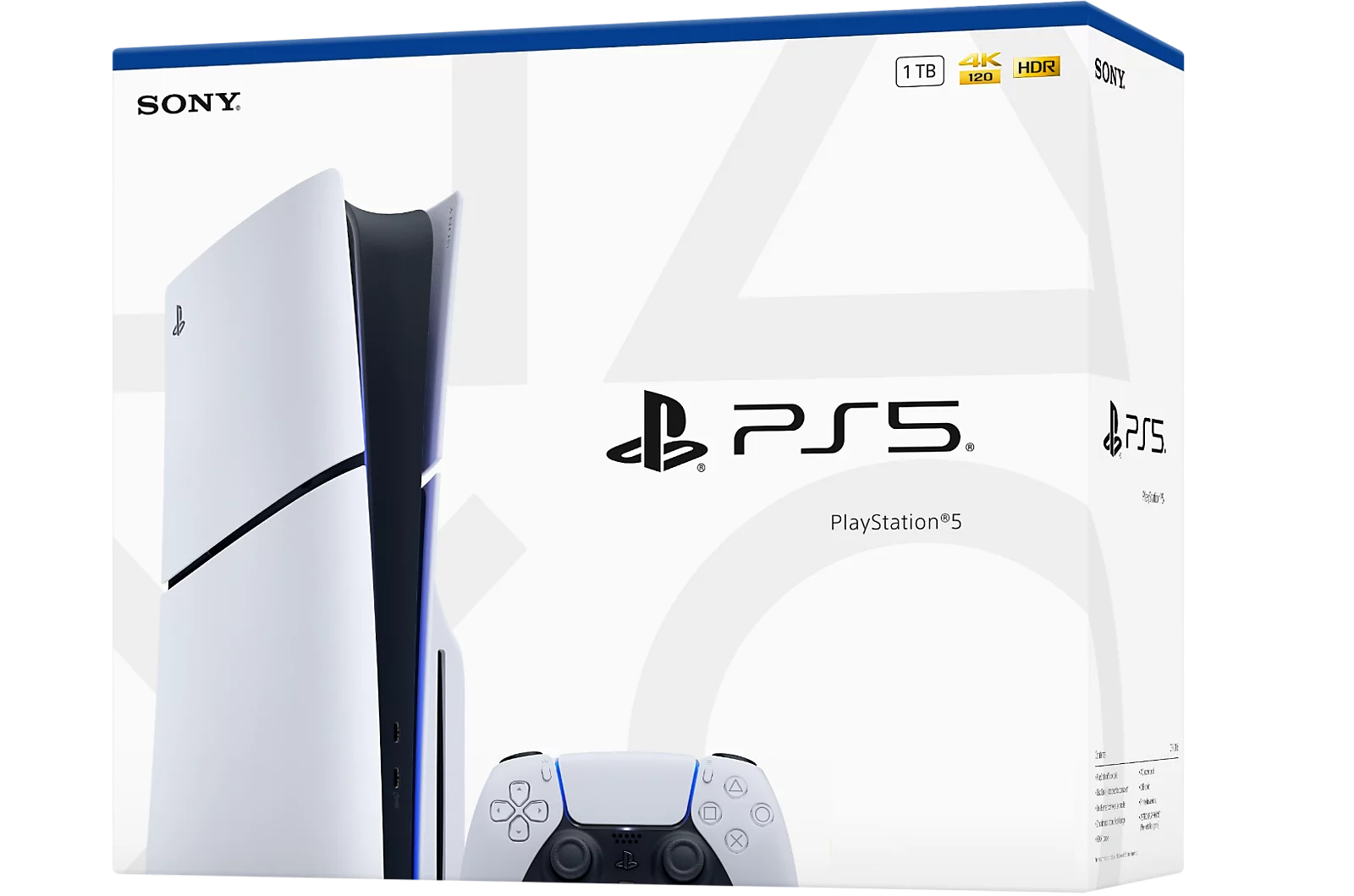 Caja de PlayStation 5 con lector de disco